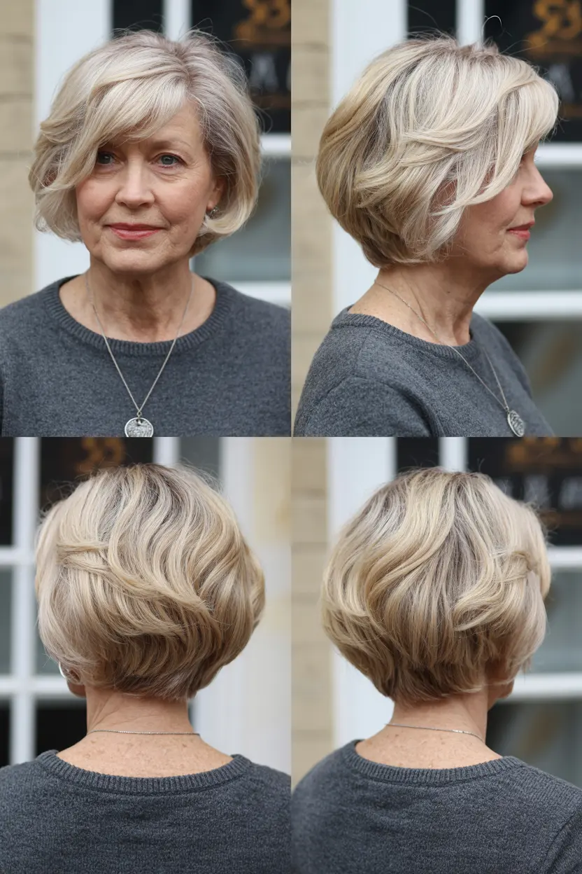 28. stacked graduated bob