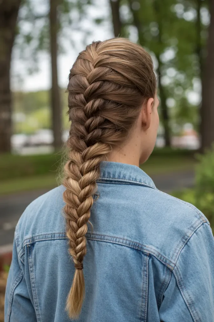 3.fishtail braid