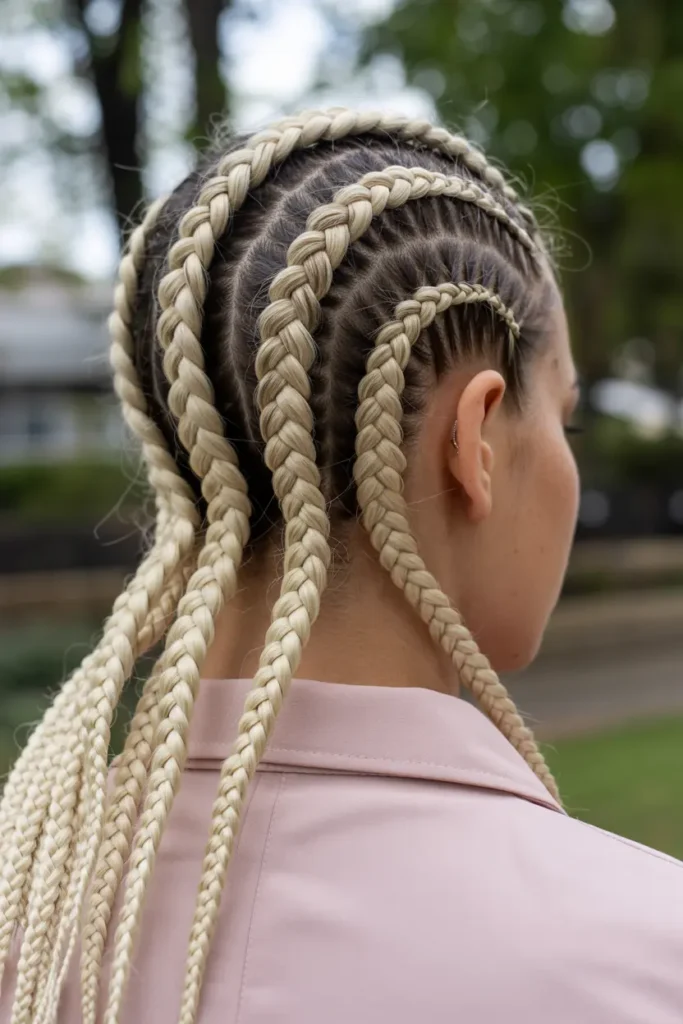 3.freestyle cornrows