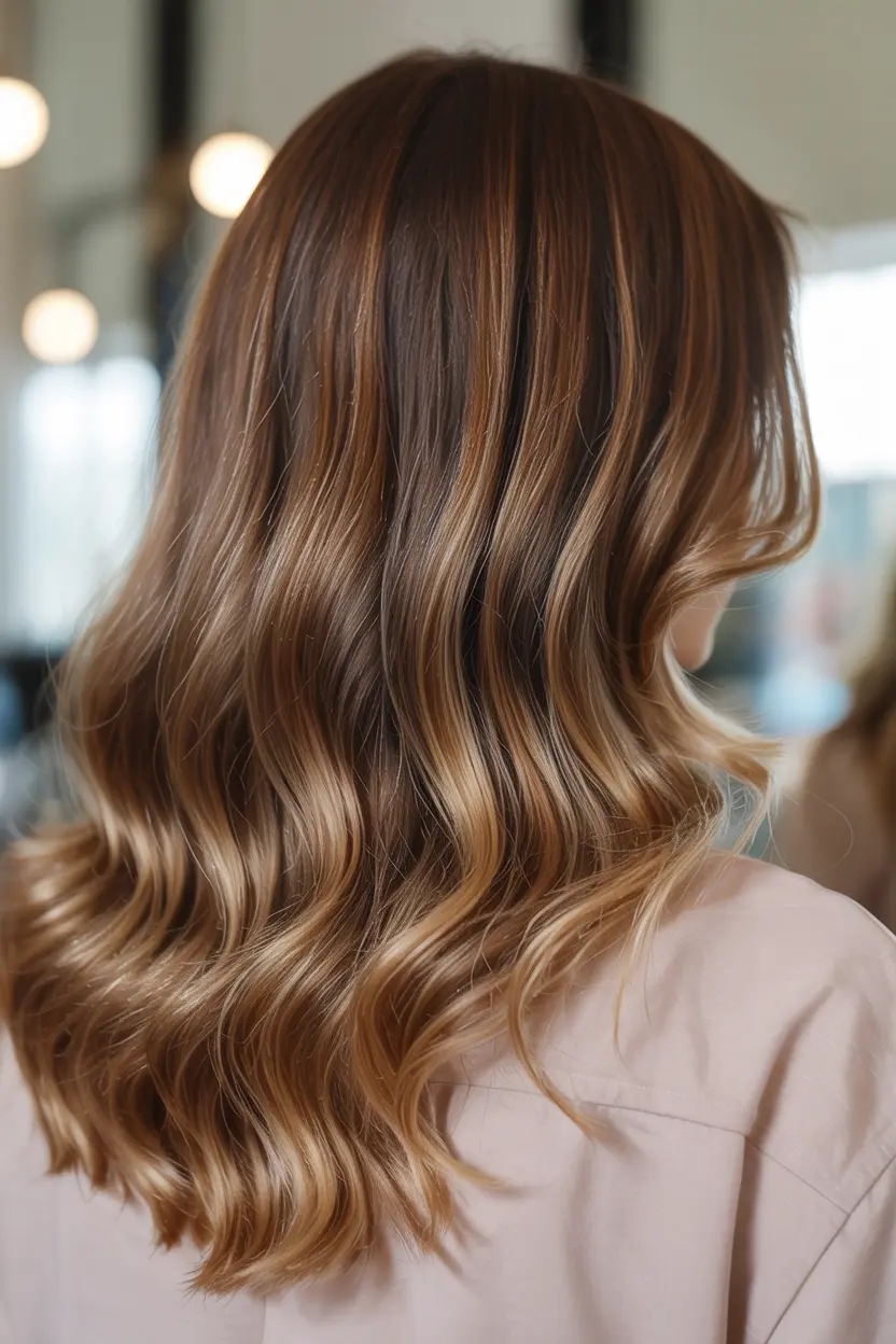 3.mocha balayage