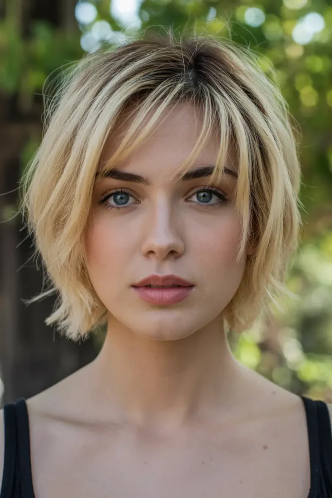 37.A line bob with layers 1