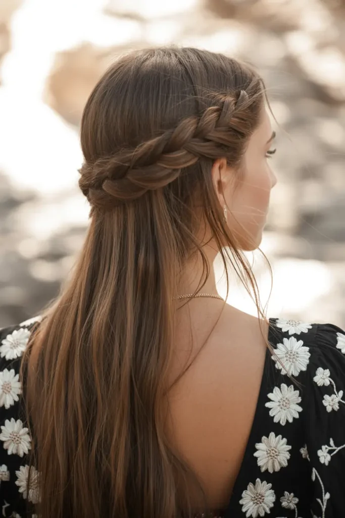 5.boho braided crown