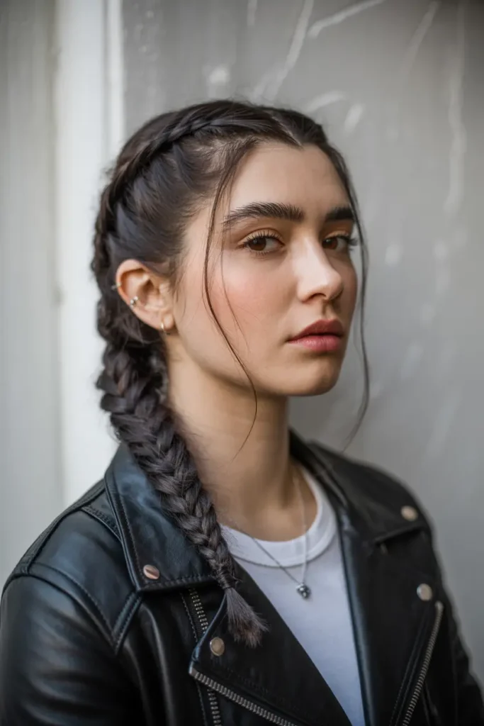 7.two fishtail pigtails