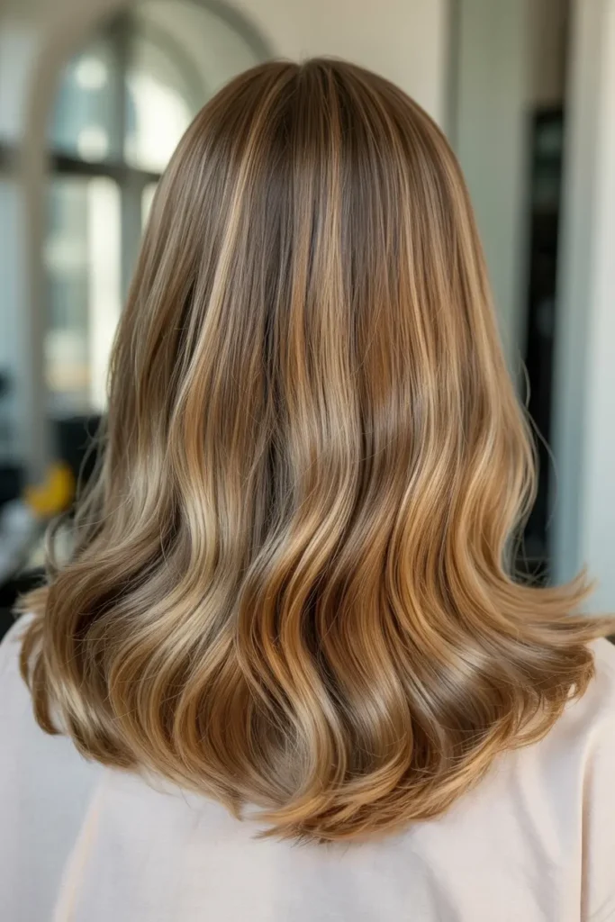 8. Light Brown with Sunlit Highlights