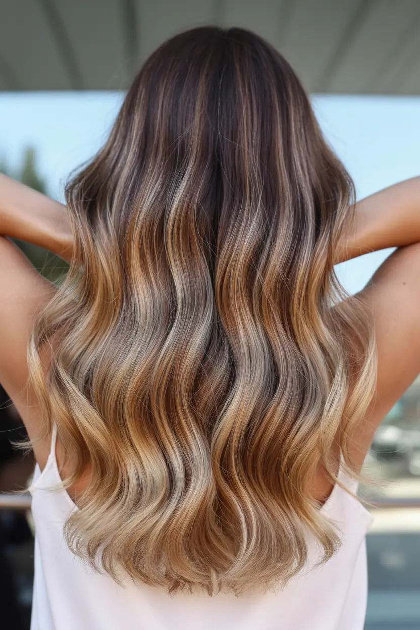 8. Soft Ombre Balayage