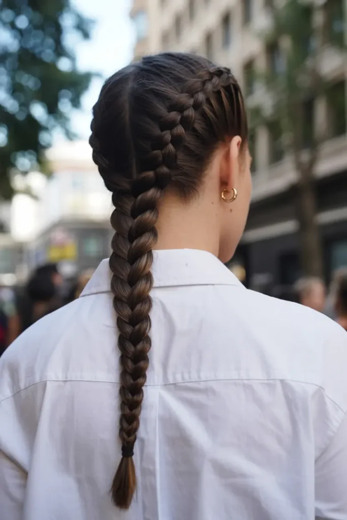 8.braided ponytail