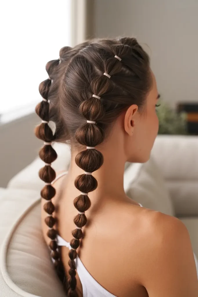 8.micro bubble braid pigtails