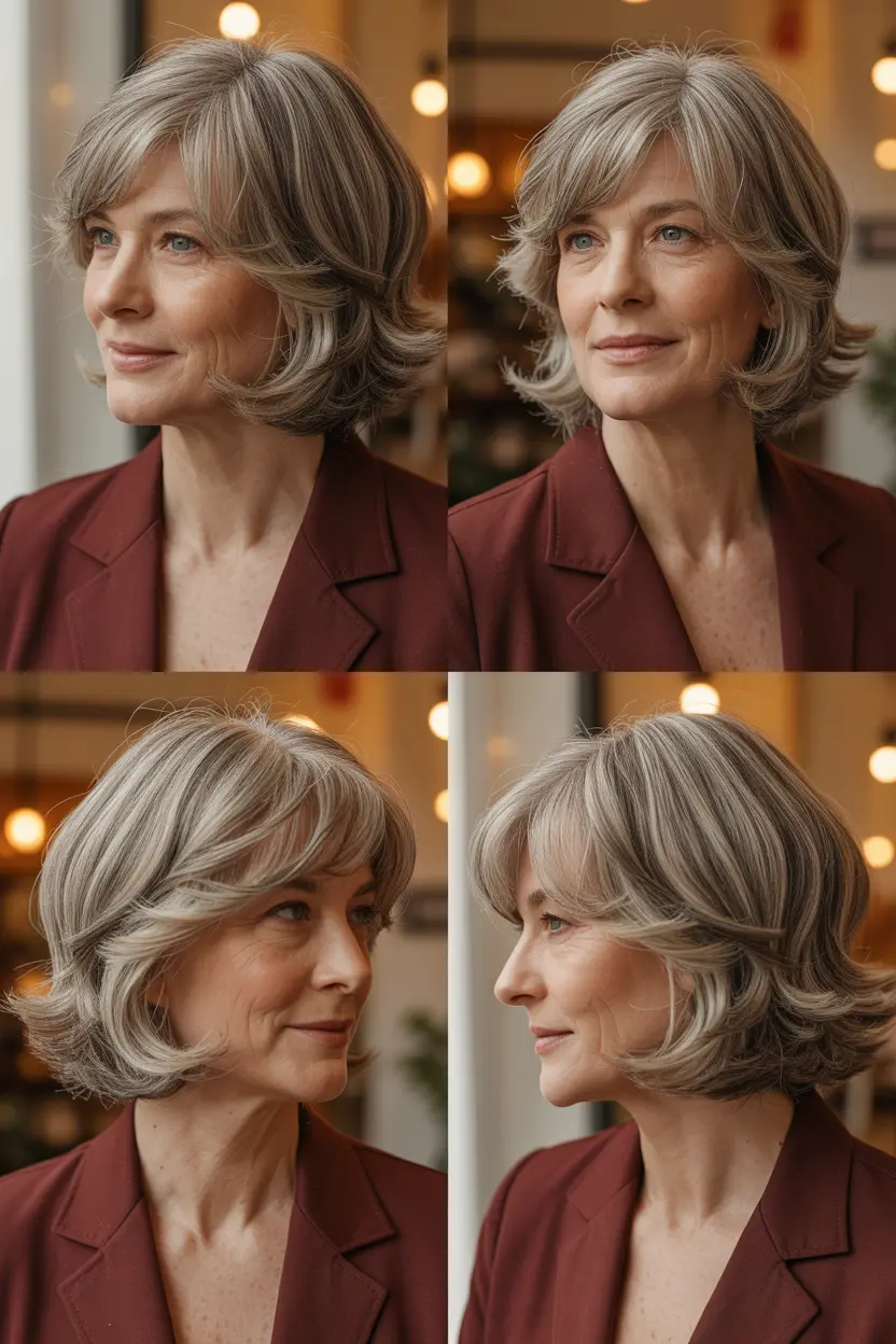 80.side swept bangs