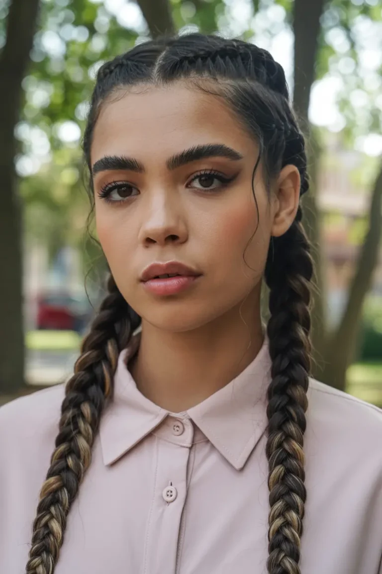 25 Fun French Braid Pigtails to Rock Anytime