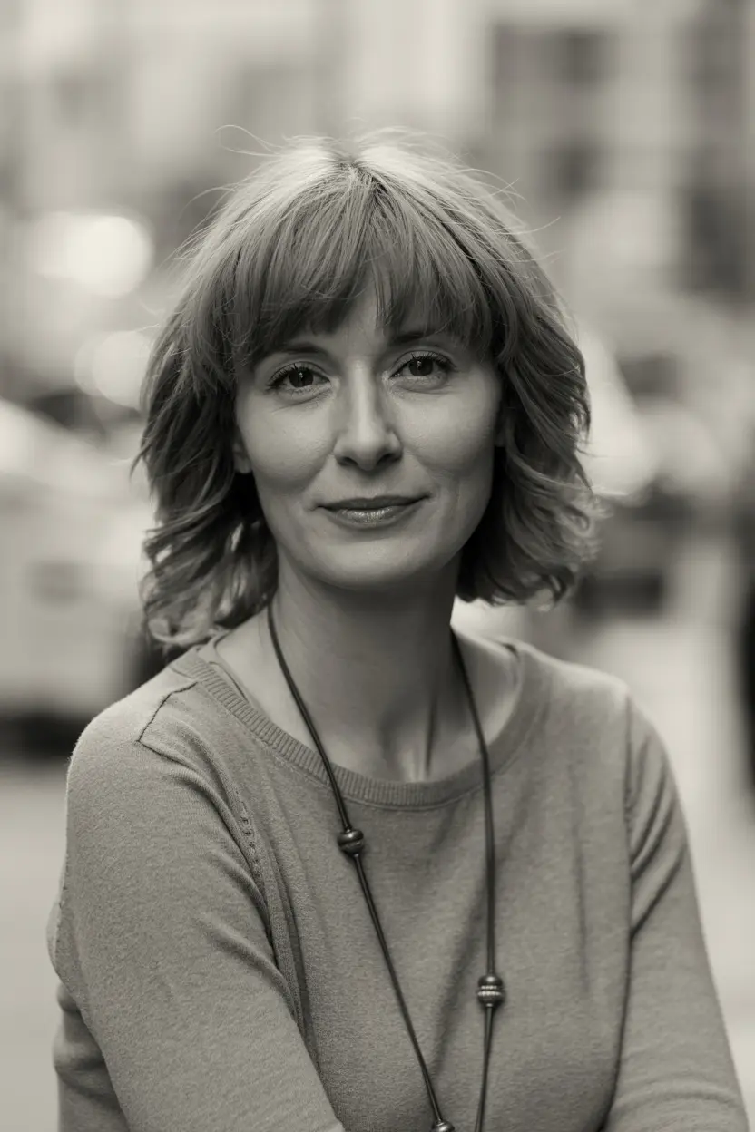102. wavy shag with bangs