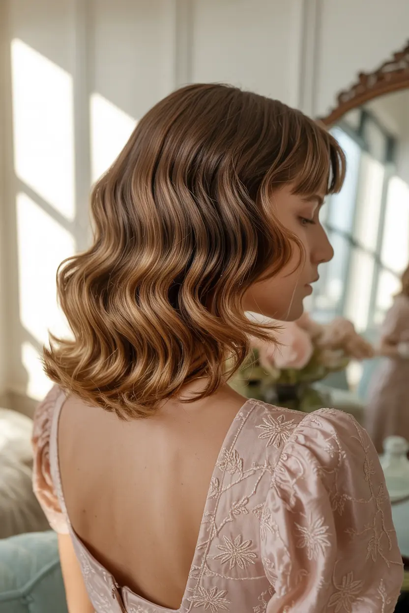 11.vintage finger waves