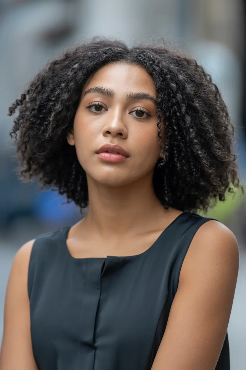 135.rounded afro