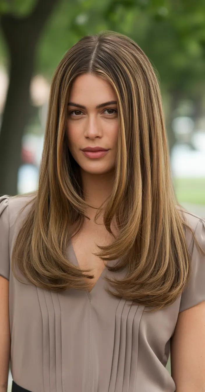 146.sleek and straight