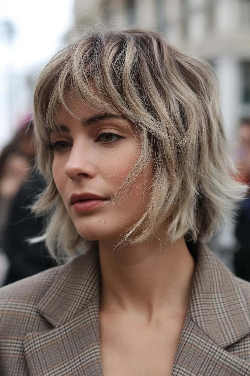 18.textured angled cut