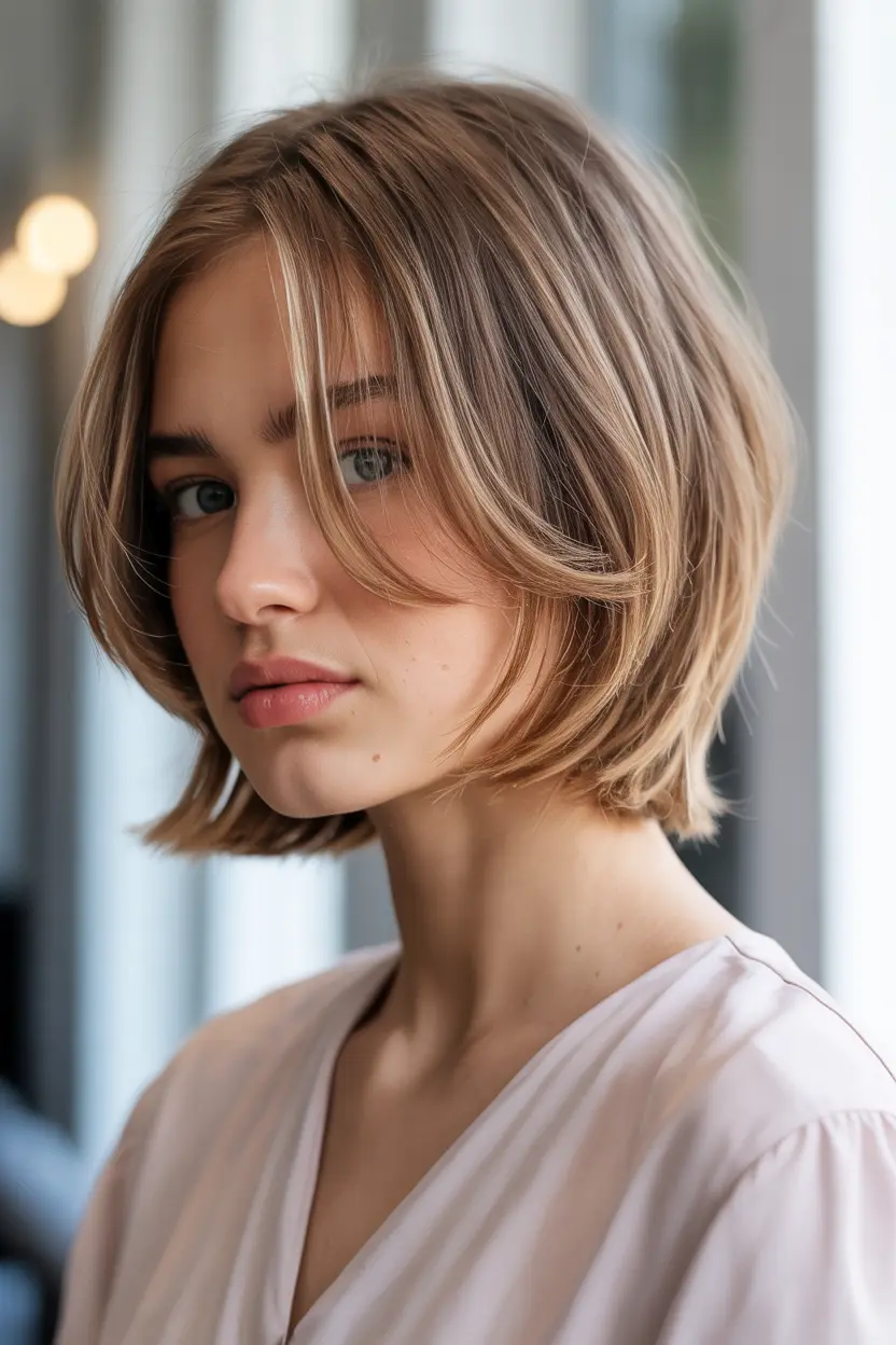 2. butterfly haircut with light layers