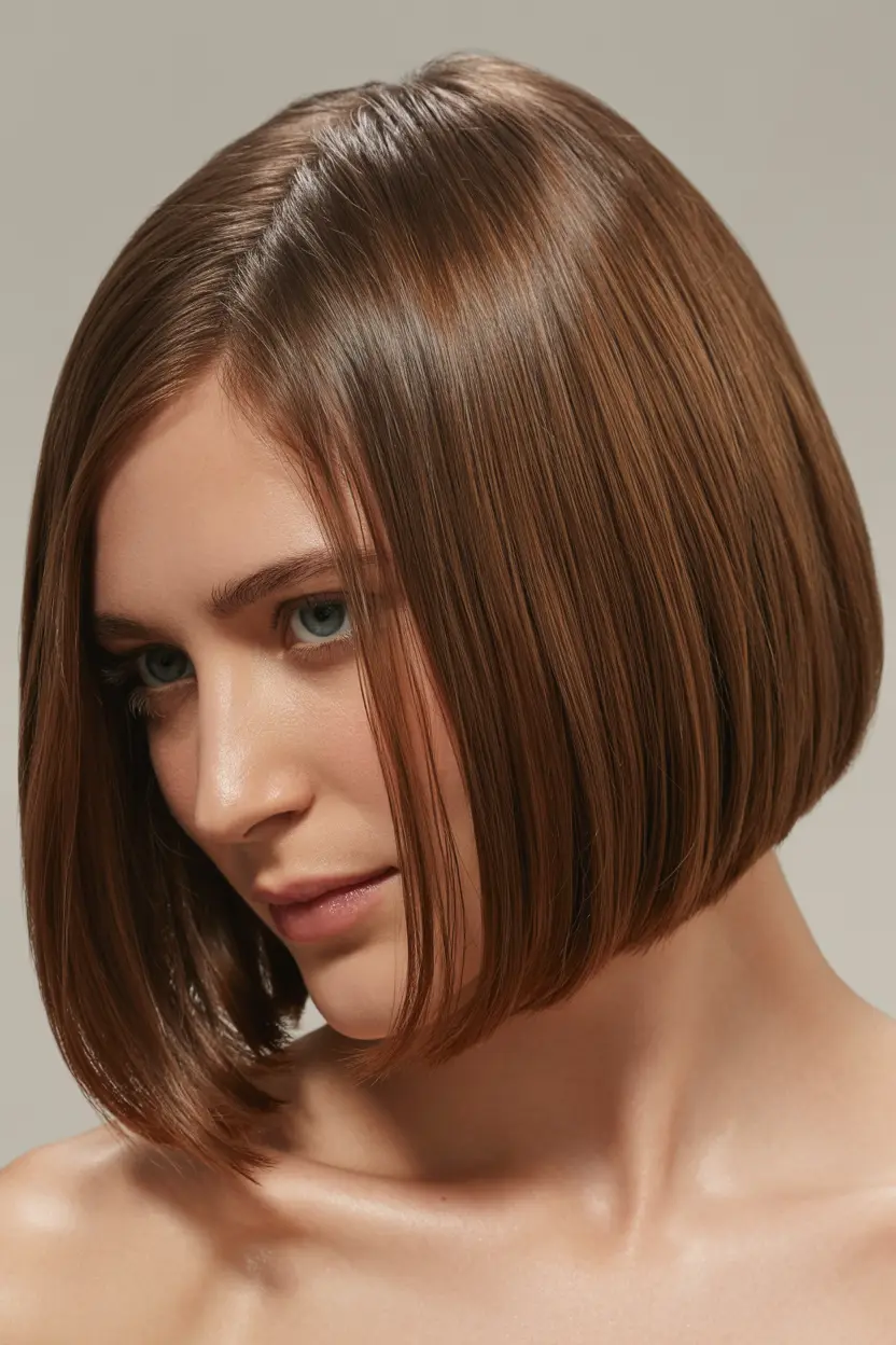 20.angled shoulder length