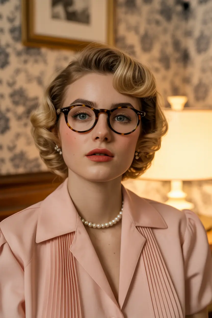 20.butterfly hairstyle with retro vibes