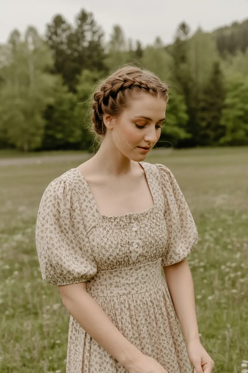 21.braided bun