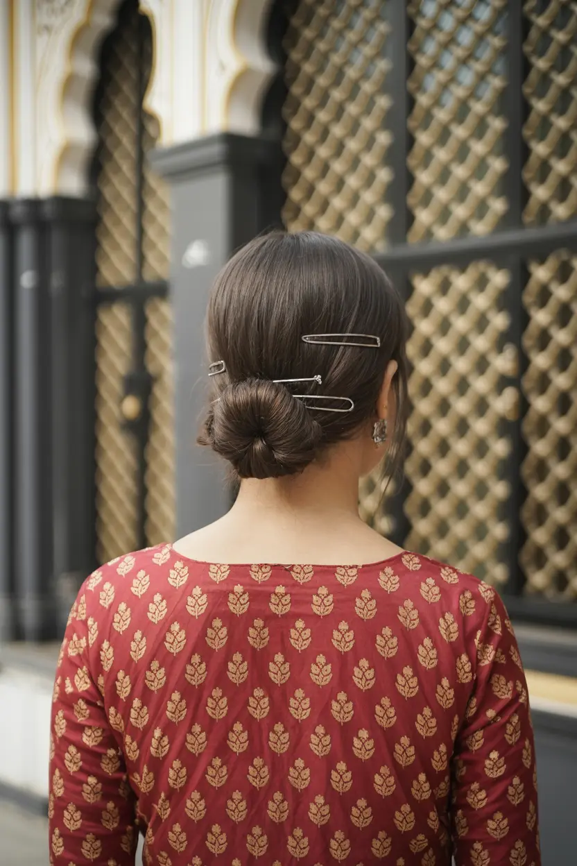 24.low chignon