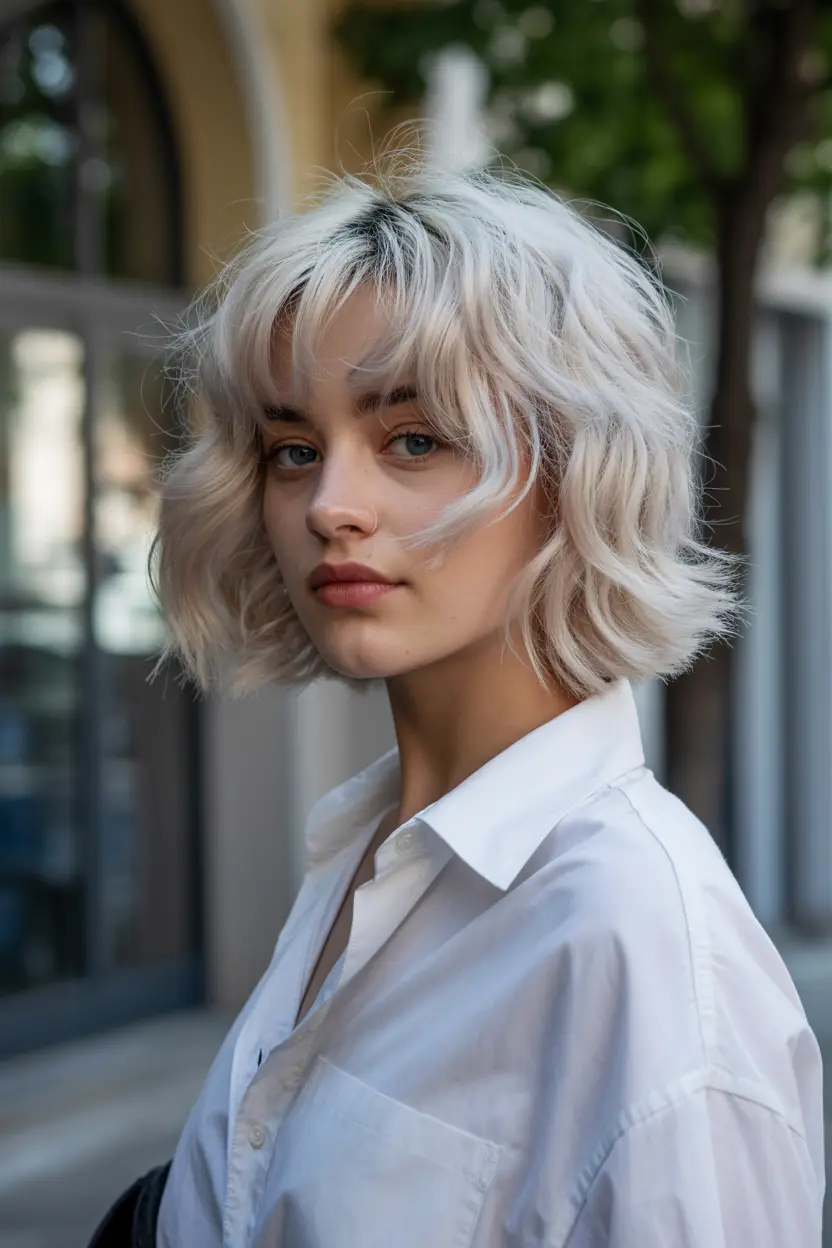 26.beachy butterfly haircut with loose waves