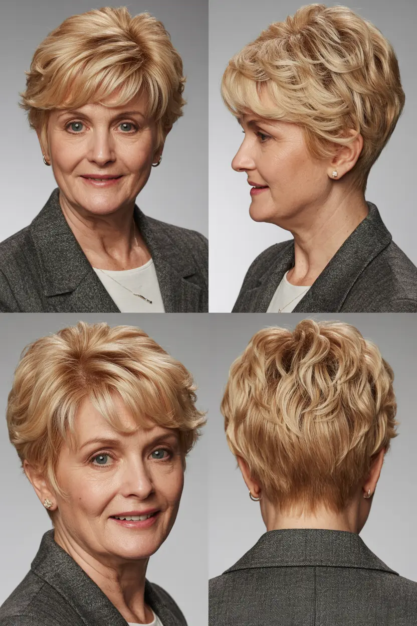 27. the perfect pixie for thick hair
