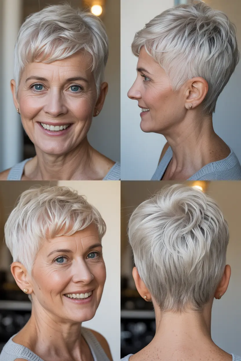 29.supershort pixie cut