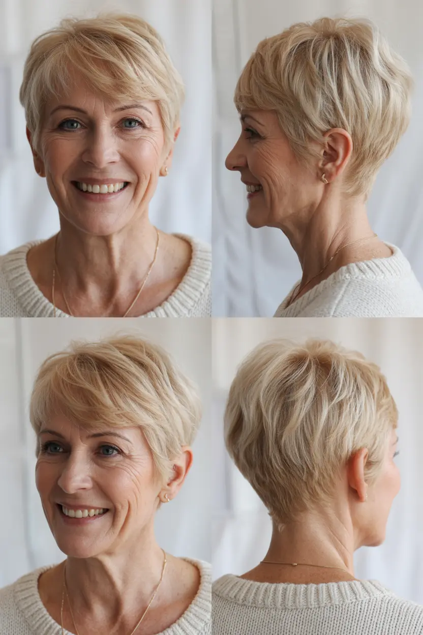 30.straight pixie haircut