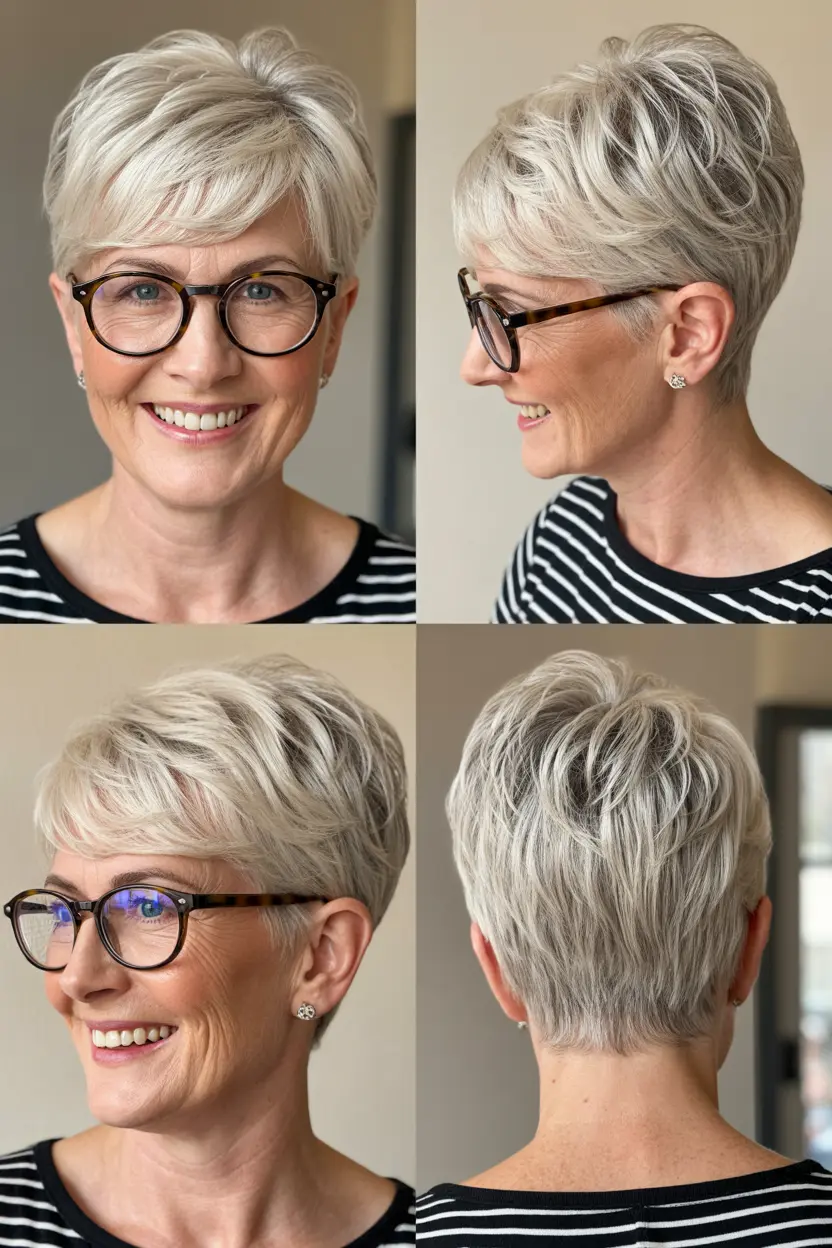 33.textured pixie with glasses