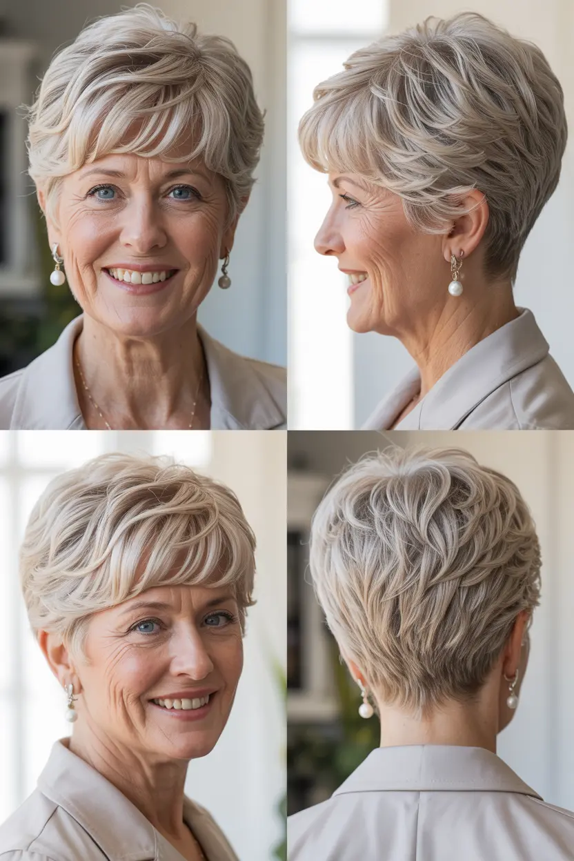 38. youthful layered