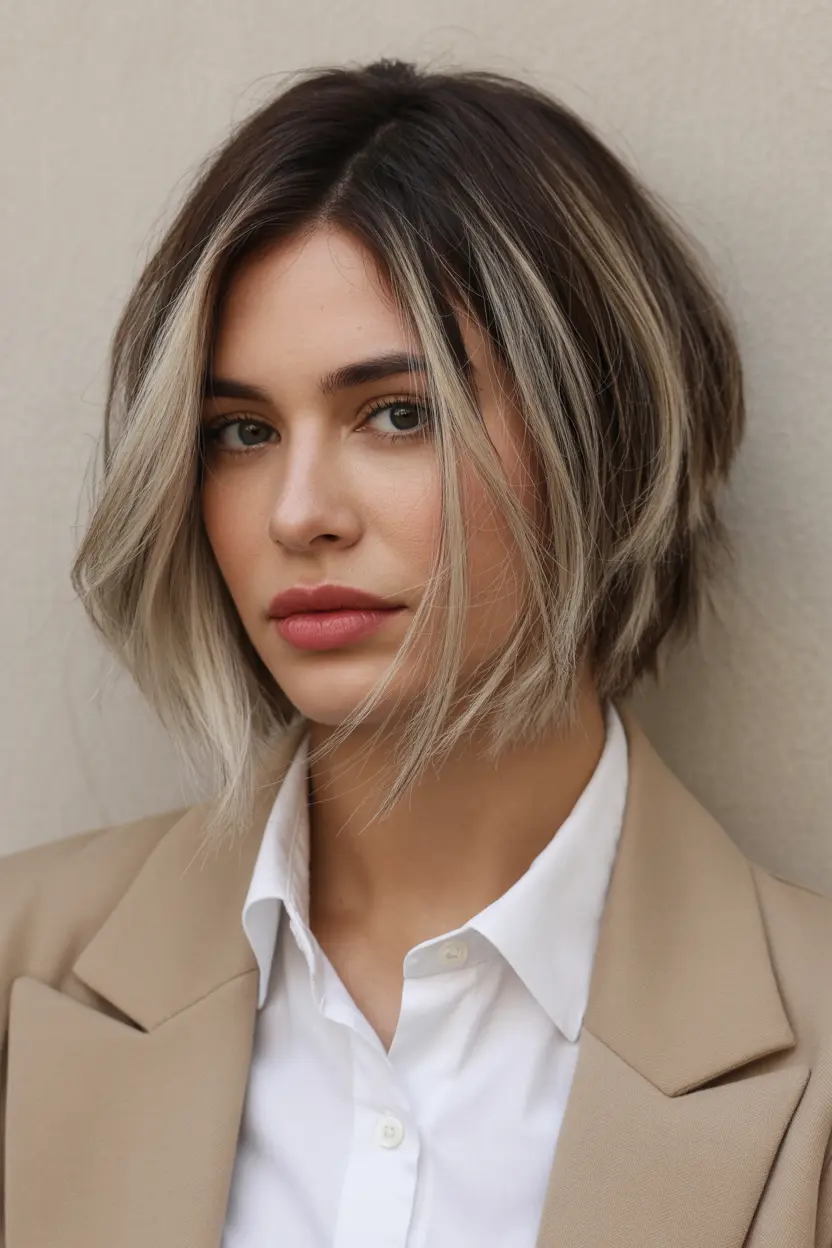 41.choppy inverted bob