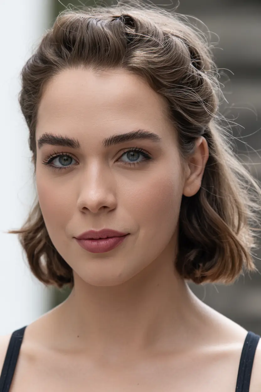 47.half up half down