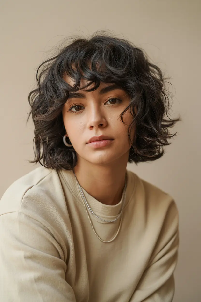 48.naturally curly beauty