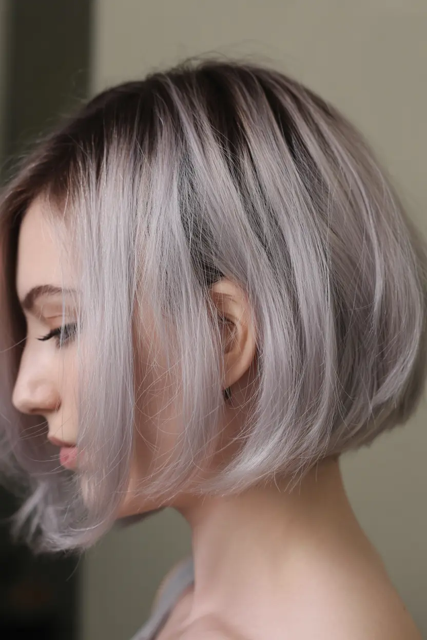 50.wispy nape length bob