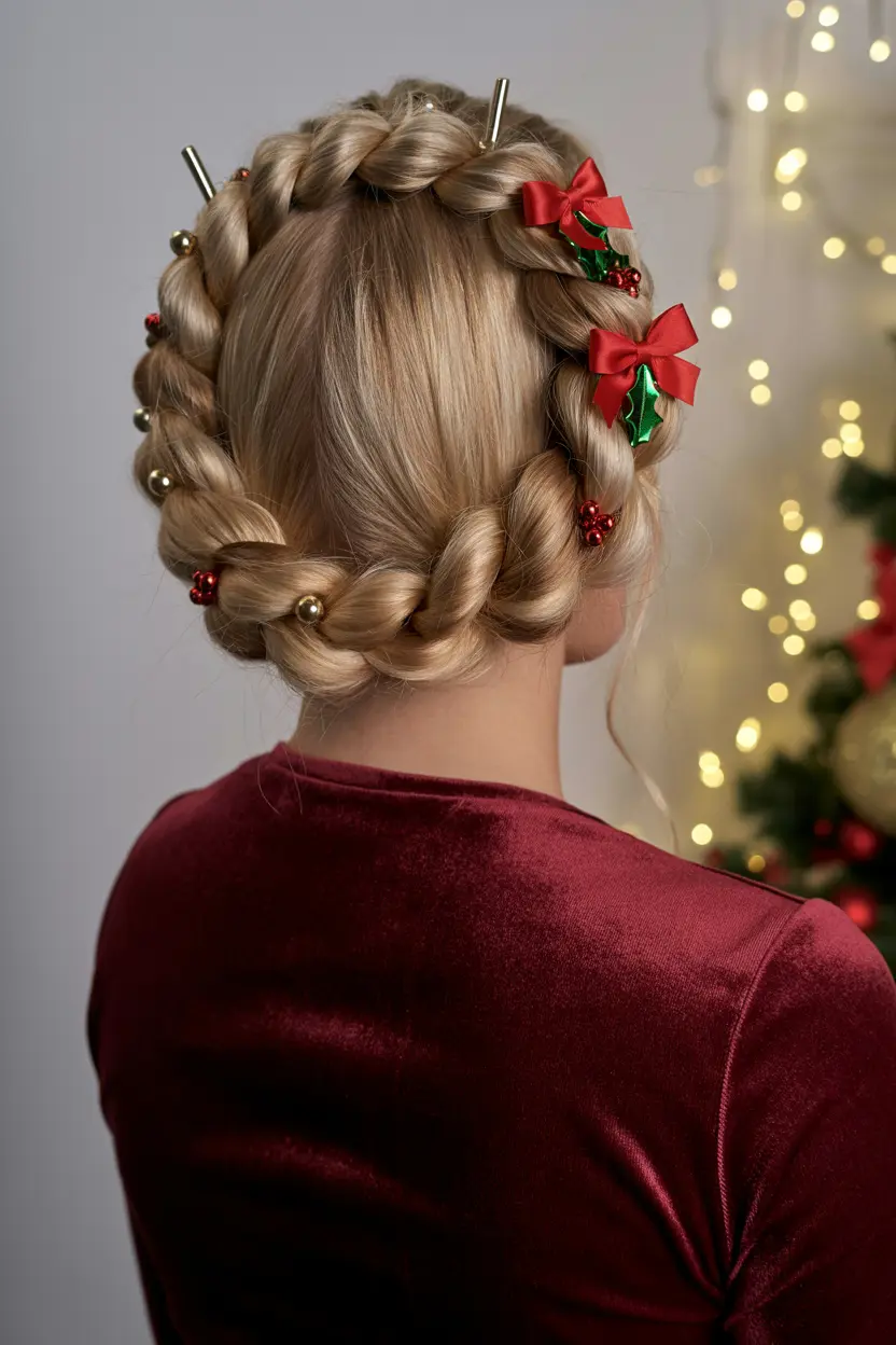 60.rope twists styles into a wreath shape
