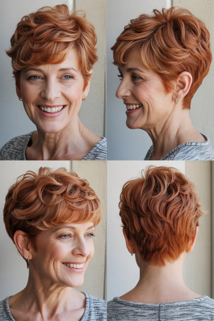 75. coppered feathered