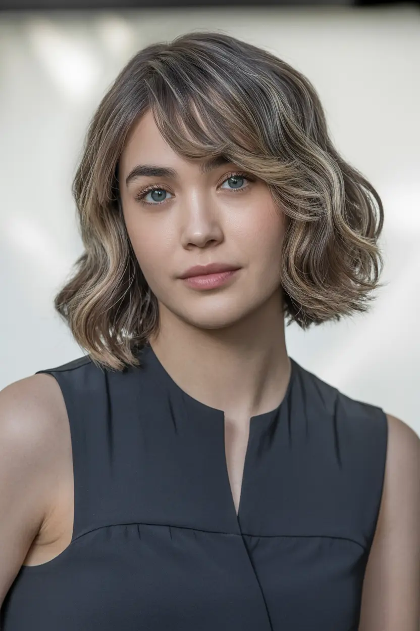 8.shoulder length shag