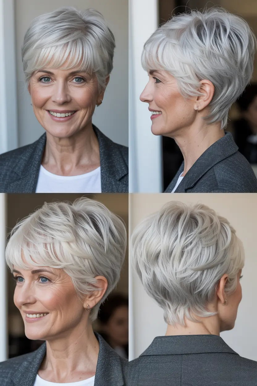 86. brushed forward platinum