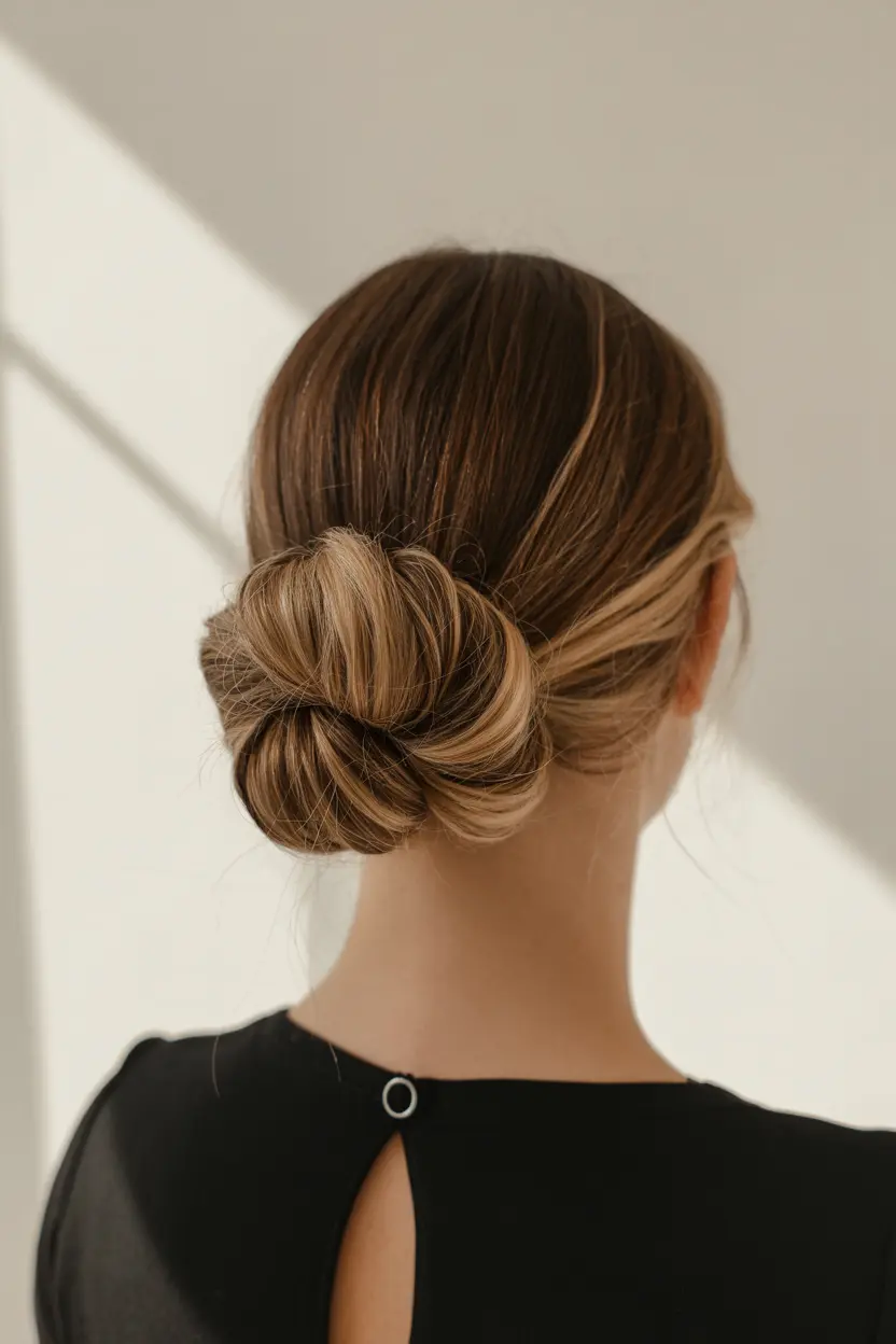 9.classic french twist