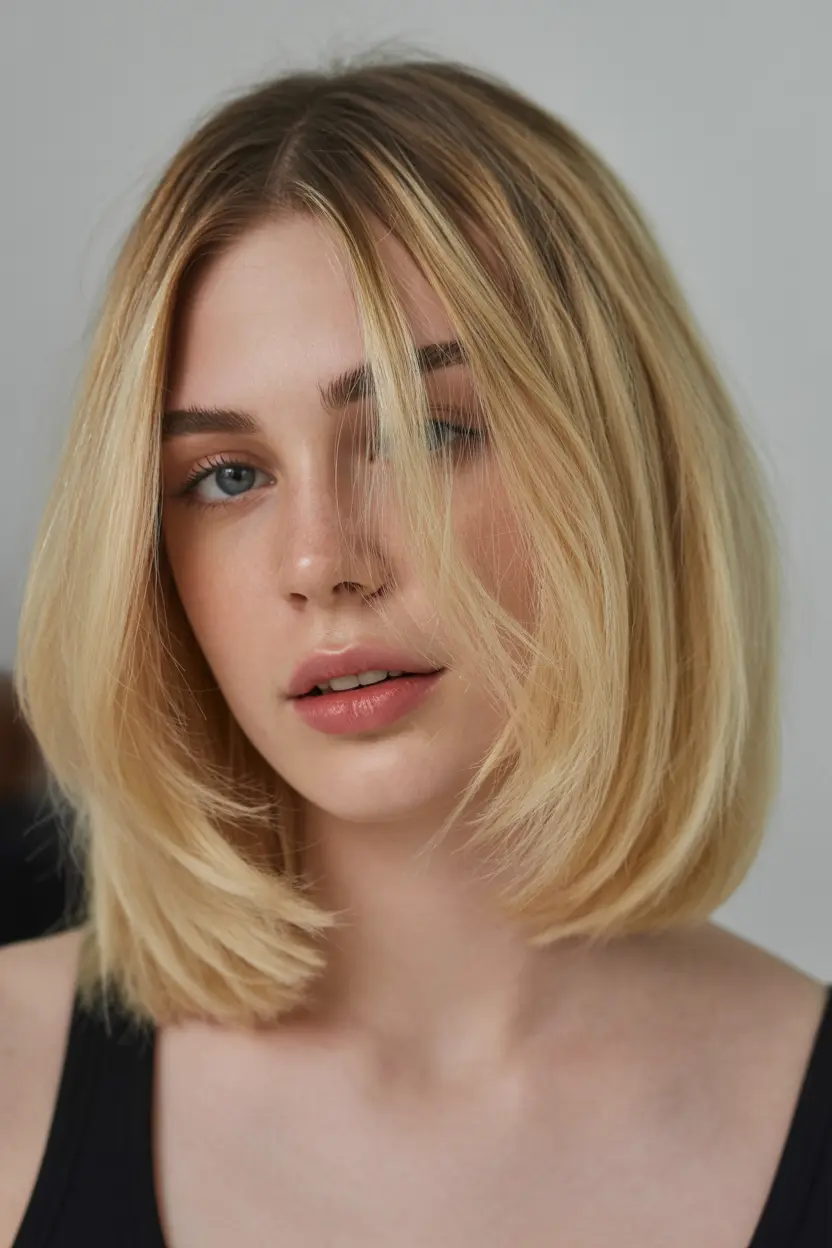 9.long layers with blunt ends