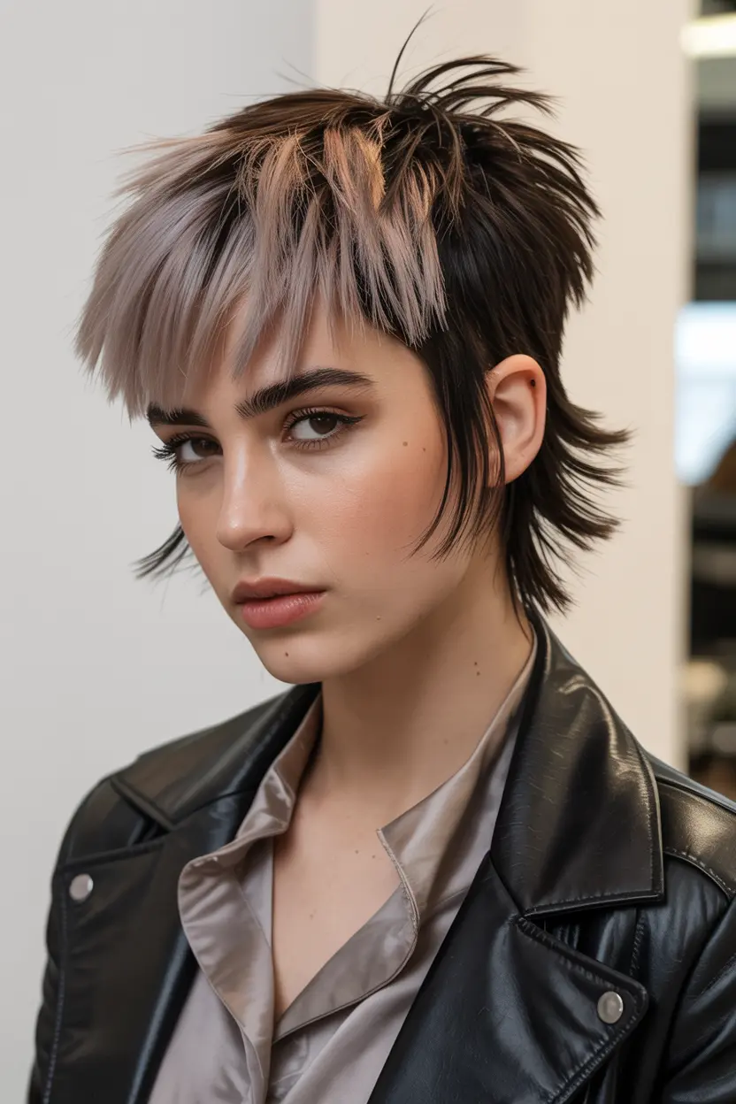 9.the punk butterfly haircut