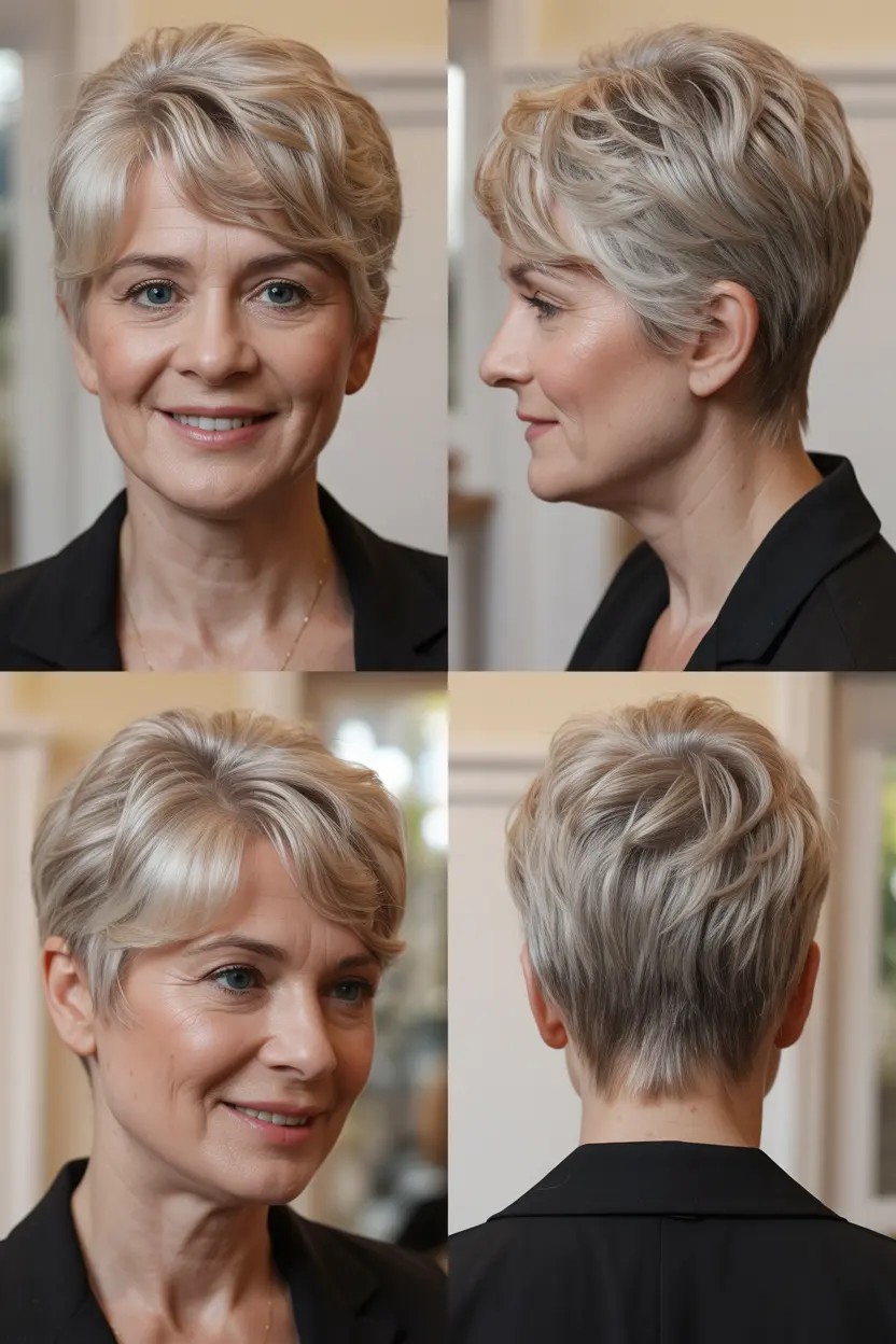90. tapered layered