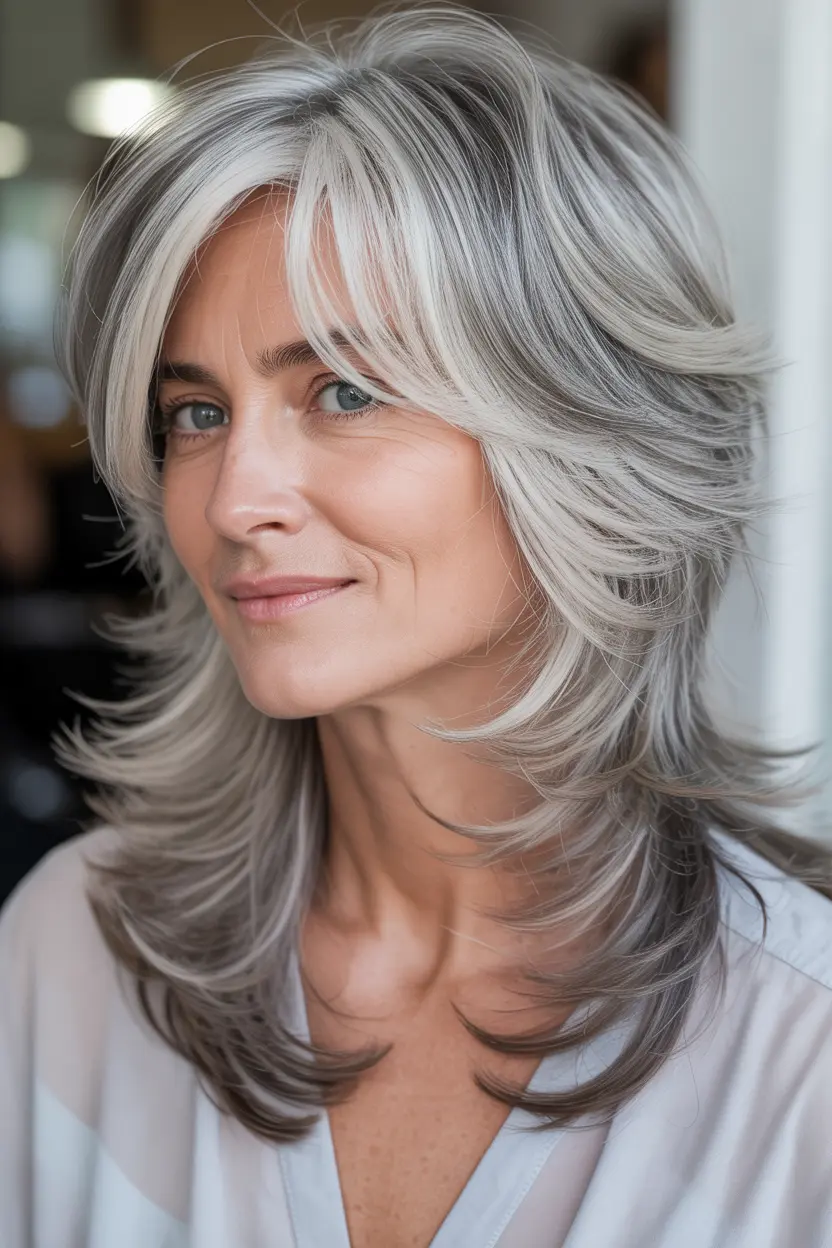 90.bouncy silver layers