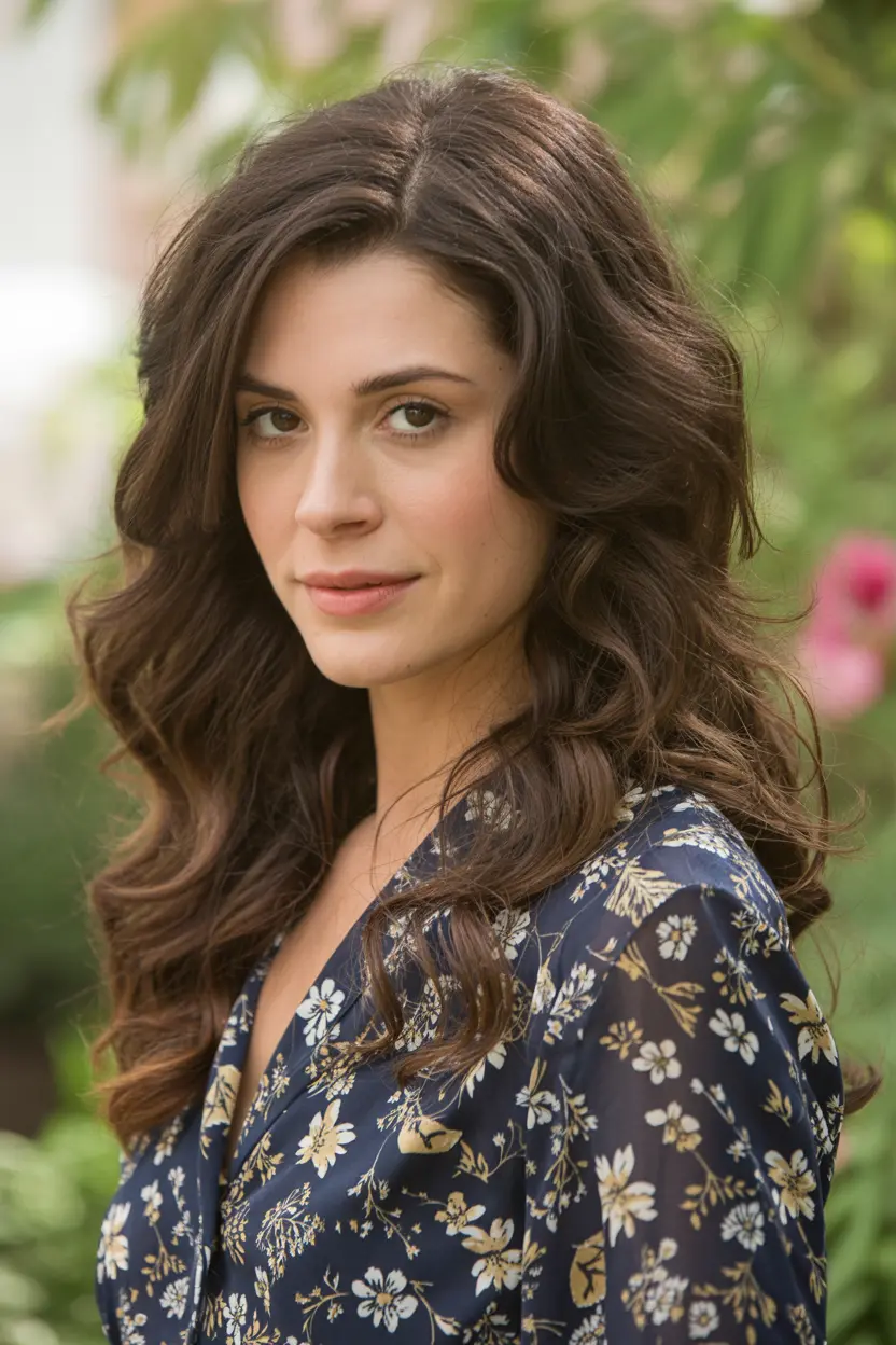 91.voluminous curls