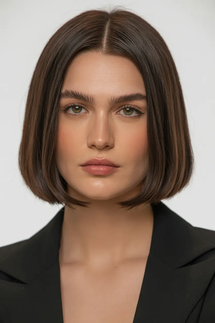 95.sleek and blunt