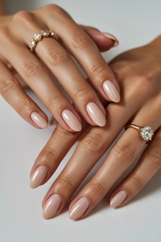 15. Short Almond Everyday Nails