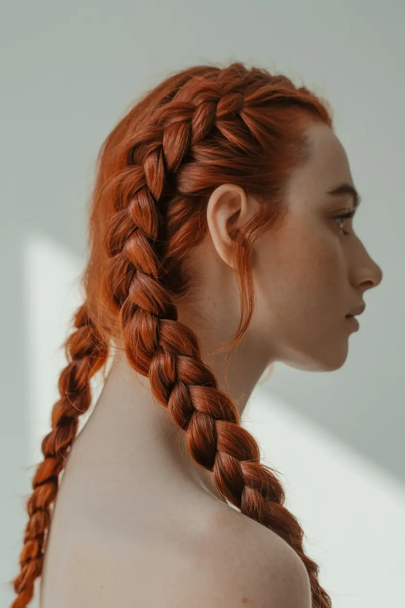 3.double dutch braids