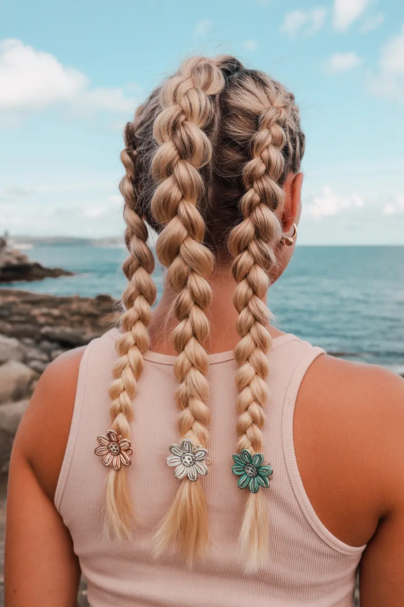 3.stitch braid beads